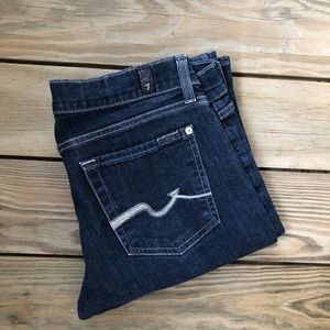 7 For All Mankind Bootcut Jeans. Size 30.